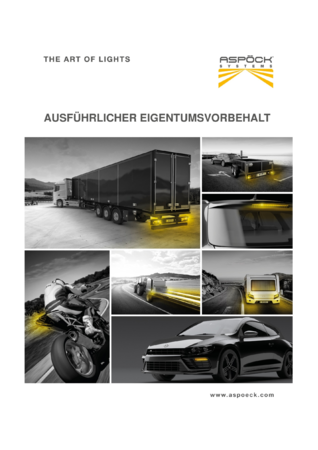 Ausführlicher Eigentumsvorbehalt