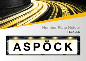 Number Plate Holder FlexLED