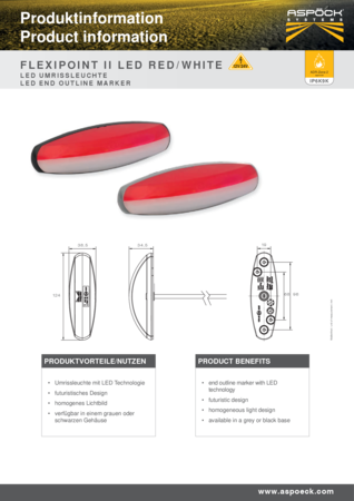 Flexipoint II LED red/white